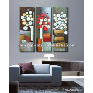 Modern Flower Handmade Oil Painting Nuevos productos calientes para 2015